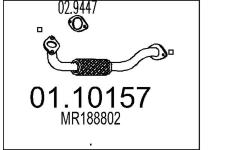 Výfuková trubka MTS 01.10157