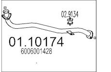 Výfuková trubka MTS 01.10174