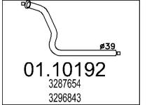 Výfuková trubka MTS 01.10192