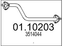 Výfuková trubka MTS 01.10203