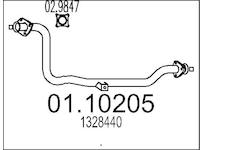 Výfuková trubka MTS 01.10205