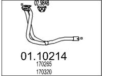 Výfuková trubka MTS 01.10214