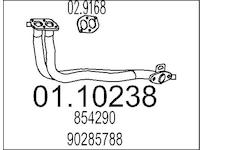 Výfuková trubka MTS 01.10238