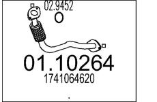 Výfuková trubka MTS 01.10264