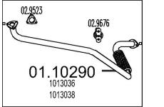 Výfuková trubka MTS 01.10290