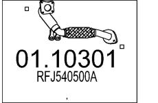 Výfuková trubka MTS 01.10301