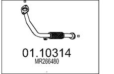 Výfuková trubka MTS 01.10314