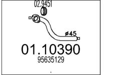 Výfuková trubka MTS 01.10390