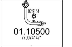 Výfuková trubka MTS 01.10500