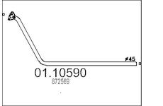 Výfuková trubka MTS 01.10590