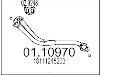 Výfuková trubka MTS 01.10970