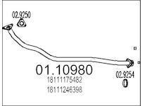 Výfuková trubka MTS 01.10980