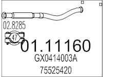 Výfuková trubka MTS 01.11160