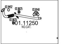 Výfuková trubka MTS 01.11250