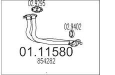 Výfuková trubka MTS 01.11580
