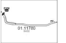 Výfuková trubka MTS 01.11780