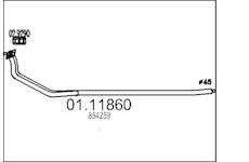Výfuková trubka MTS 01.11860