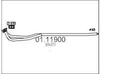 Výfuková trubka MTS 01.11900