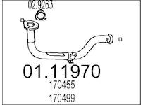 Výfuková trubka MTS 01.11970