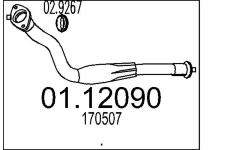 Výfuková trubka MTS 01.12090