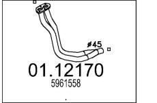 Výfuková trubka MTS 01.12170