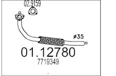 Výfuková trubka MTS 01.12780