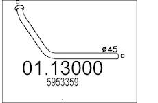 Výfuková trubka MTS 01.13000