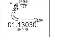 Výfuková trubka MTS 01.13030