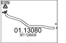 Výfuková trubka MTS 01.13080