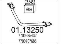 Výfuková trubka MTS 01.13250