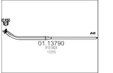 Výfuková trubka MTS 01.13790