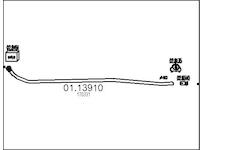 Výfuková trubka MTS 01.13910