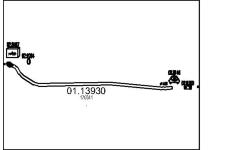 Výfuková trubka MTS 01.13930