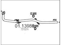 Výfuková trubka MTS 01.13980