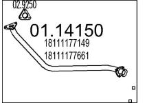 Výfuková trubka MTS 01.14150