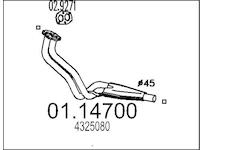Výfuková trubka MTS 01.14700