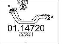 Výfuková trubka MTS 01.14720