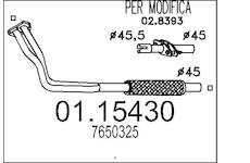 Výfuková trubka MTS 01.15430