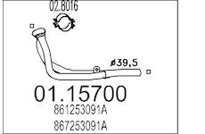 Výfuková trubka MTS 01.15700