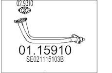 Výfuková trubka MTS 01.15910