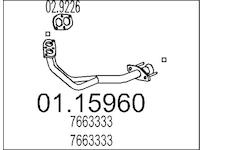 Výfuková trubka MTS 01.15960
