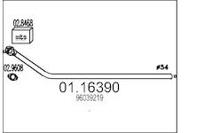 Výfuková trubka MTS 01.16390