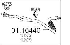 Výfuková trubka MTS 01.16440
