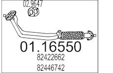 Výfuková trubka MTS 01.16550