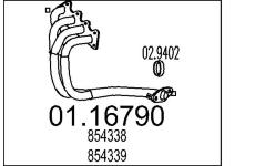 Výfuková trubka MTS 01.16790