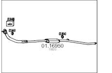Výfuková trubka MTS 01.16950