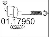 Výfuková trubka MTS 01.17950