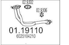 Výfuková trubka MTS 01.19110