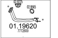 Výfuková trubka MTS 01.19620