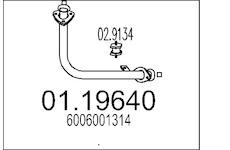 Výfuková trubka MTS 01.19640